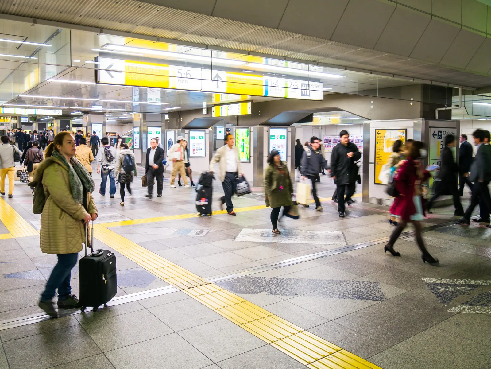 Getting around Tokyo on the subway